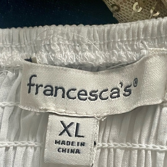 Roxanne Ric Rac Eyelet Mini Dress, size XL, NWT - Picture 9 of 14